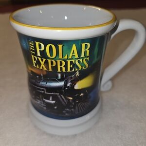 Polar Express White Ceramic Mug